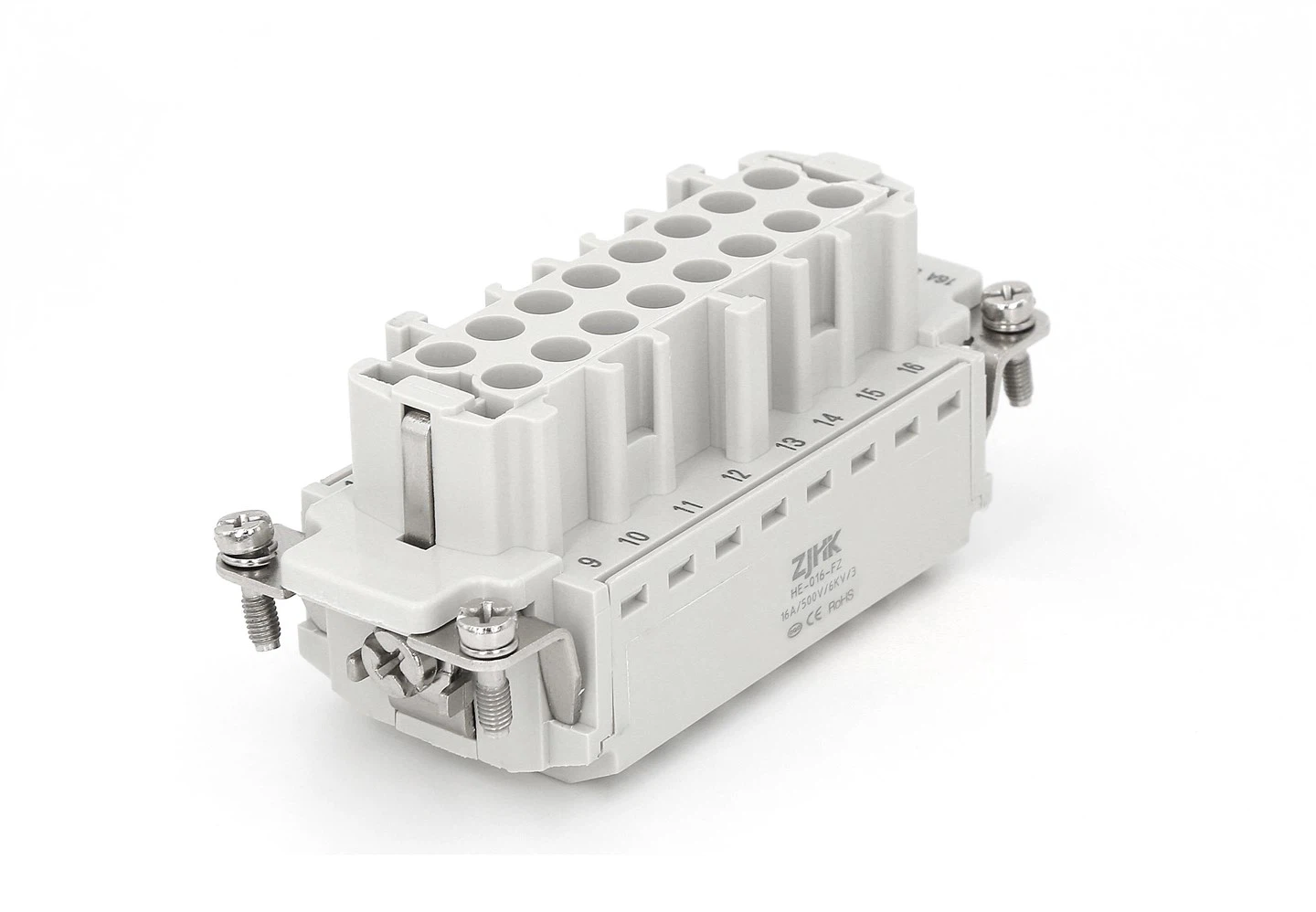 16 Pin Quick Push Heavy Duty Connector Hun